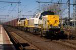 HLD 7780 und 7789 (Unter-Baureihe 7771 bis 7790 mit ATB und PZB90) mit Zug 46252 Gent (Belgien) - Aelmult (Schweden).