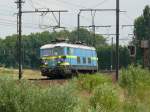 SNCB-Altbaulok 2314 solo unterwegs in Richtung Antwerpen. Hier aufgenommen am 30/07/2010 auf der Schleife bei Ekeren.