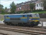 SNCB E-Lok 1606 ist am 12.07.08 zur Wochenendpause in Welkenraedt abgestellt. (Hans) 