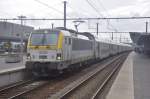 NMBS hle 1866 mit Doppelstockwagen aufgenommen 31/08/2014 in Bahnhof Brugge
