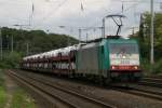 E186 225(2833) mit Autozug am 24.8.11 in Kln-West