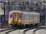 Einfahrt der AM66 598 (ex Sabena) in den Bahnhof Lige Guillemins.