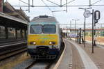 Der RE 5387 von Maastricht(NL) nach Lüttich(B) steht in Maastricht(NL) abfahrbreit nach Belgien.