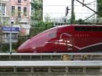 Triebkopf des Thalys 4301 in Aachen-Hbf.