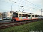 Gtw BN 6043 der SNCV/NMVB/NKG  -  Bredene-aan-Zee  -  2. August 1988