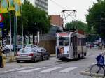 7044 ist als Lijn 12 in der Antwerpener Innenstadt unterwegs; 110831