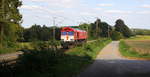 Ein Nachschuss von der Class 66 DE6308  Anja  von Crossrail kommt als Lokzug aus Montzen(B) die Gemmenicher-Rampe herunter nach Aachen-West.