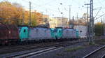 Ein Blick auf zwei Cobras 2839 und 2837 sie fuhren mit einem Güterzug aus Aachen-West nach Belgien bei der Abfahrt in Richtung Montzen/Belgien.