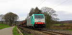 Die Cobra 2816  kommt die Gemmenicher-Rampe herunter nach Aachen-West mit einem Güterzug aus Antwerpen-Noord(B) nach Köln-Gremberg(D).