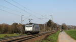 186 456-0 von Lineas/Railpool kommt als Lokzug von Aachen-West nach Belgien und fährt die Gemmenicher-Rampe hoch.