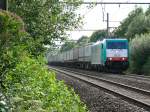 2830 mit dem Ambrogio-Zug unterwegs nach Aachen-West.