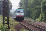 Zwei Cobra 2837 und Cobra 2842 kommen als Lokzug aus Montzen(B) und fahren nach Aachen-West.