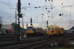 Die Class 66 PB14 von Railtraxx BVBA fhrt mit einem  P&O Ferrymasters Containerzug von Aachen-West nach Muizen(B).