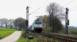 Die Cobra 2826 kommt die Gemmenicher-Rampe herunter nach Aachen-West mit einem gemischten Gterzug aus Antwerpen-Noord(B) nach Kln-Gremberg bei schnem Sonnenschein.