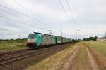 LINEAS Bombardier Traxx 186 232-5 mit Güterzug in Klein Gerau am 07.06.20