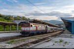 Am frühen Morgen des 31.04.2024 ist ŽFBH 441 909 abfahrbereit mit dem Talgo Zug 723 nach Čapljina in Sarajevo, Bosnien und Herzegowina