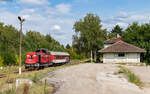 55 143 mit dem R 24225 (Levski - Trojan) in Letnitza 31.8.23