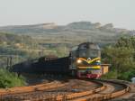 DF4 9023 mit einem Güterzug in Luoyang. 19.9.2007