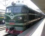 Die DF4 0707 in der Beijing Railway Station brachte uns am 31.8.2001 an das Ziel.