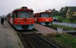 Helsingør-Hornbæk-Gilleleje-Banen (HHGB, Hornbækbanen): Bahnhof Gilleleje am 20.