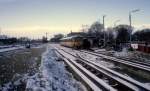 Østbanen: Ein Triebzug bestehend aus einem Steuerwagen (Ys) und zwei Triebwagen (Ym) erreicht am 22.