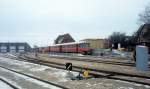 HFHJ (Hillerød-Frederiksværk-Hundested-Jernbane, auch Frederiksværkbanen genannt) Bahnhof Hundested am 23.