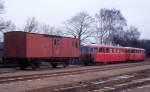 VNJ (Varde-Nørre Nebel Jernbane, Vestbanen) Gepäckwagen mit Zugführerabteil (E 41, Vulcan Waggonfabrik, Maribo 1903, 1946-47 von der Firma Scandia umgebaut) / ausgemusterte