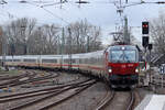 DSB 3229 mit EC nach Kopenhagen in Hamburg 7.1.2025