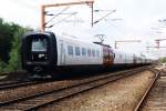 2013 und 2014 mit IC-Zug Padborg-sterport auf Bahnhof Rdekro am 14-5-1999. Bild und scan: Date Jan de Vries.