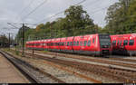 DSB SA 59 der S-Bahn Kopenhagen am 6. September 2019 bei der Einfahrt in den Bahnhof Østerport auf der Linie E.