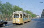 København / Kopenhagen Københavns Sporveje SL 7 (DÜWAG/Kiepe-GT6 867) København K, Gothersgade am 10. Mai 1970. - Scan eines Farbnegativs. Film: Kodak Kodacolor X. 