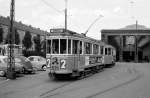 København / Kopenhagen KS SL 2 (Tw 525) Betriebshof Sundby im Juli 1967.