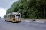 København / Kopenhagen Københavns Sporveje SL 6 (DÜWAG-GT6 801 (der Serie 801 - 900)) Valby, Valby Langgade / Ny Carlsberg Vej im Juni 1968. - Scan von einem Farbnegativ. Film: Kodacolor X.