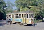 København / Kopenhagen Københavns Sporveje SL 7 (Tw 617 + Bw 15**) Brønshøj, Brønshøj Torv am 10.