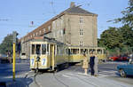 København / Kopenhagen Københavns Sporveje SL 7 (Tw 550 + Bw 15**) København K, Nørre Voldgade / Gothersgade am 17.