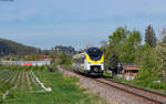 563 005 / 563 105 als SWE 87366	(Offenburg – Bad Griesbach) bei Lautenbach 11.4.24