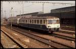 ETA 515538 und 515021 am 6.10.1989 im Bahnhof Wanne Eickel.