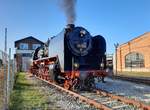 DLW 50 3501 am 19.09.2020 beim Eisenbahnfest im Bw Arnstadt/hist e.V..