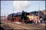 Parade am 26.10.1996 im BW Arnstadt: Dampflok 031010