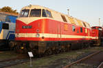 Historisches Bahnbetriebswerk Arnstadt.
Am 21. und 22. September fand das grosse Eisenbahnfest statt.
Impressionen verschiedener Fahrzeuge vom 20. September 2019 anlässlich der Nachtfotoparade von 19:00 Uhr bis 23:00 Uhr.
Foto: Walter Ruetsch