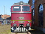 Bw Arnstadt hist 120 274-6 am 22.09.2019 beim Eisenbahnfest im Bw Arnstadt.