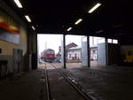 DB Museum 120 274-6 am 25.01.2020 auf der Drehscheibe im Eisenbahnmuseum Arnstadt.