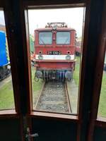 BWARN 211 030-2 beim Eisenbahnfest am 19.09.2021 im Bw Arnstadt/hist.