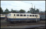 Am 2.9.1995 war DB 140002 zu Gast im BW Bebra.