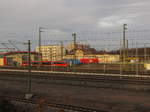 Blick auf einen Teil vom DB Werk Erfurt am 10.12.2016.