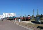 Tag der Schiene am 21.09.2024 bei DB Cargo (Instandhaltungswerk) in Halle (S).