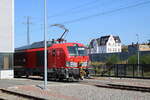 DB 249 001  Emma  am 21.09.2024 beim Tag der Schiene bei DB Cargo Instandhaltungswerk in Halle (S).