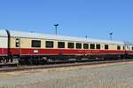 Halbspeisewagen Kakadu D-AKE 56 80 85-92 151-4 ARmh - AKE-Rheingold Eisenach - Königstein (Dresden) in der Abstellung am Bw Leipzig Hbf Süd 19.06.2017