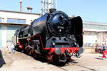 Bei den Dampfloktagen in Meiningen präsentierte sich am 07.09.2024 auch die 01 066 (01 2066-7) vom Bayerischen Eisenbahnmuseum in Nördlingen.