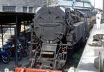 99 7222, ab 01.01.1992 in 099 140 umgenummert, am 19.08.1990 im Bw. Wernigerode-Westerntor                                                                             